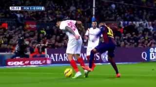 Neymar Vs Sevilla 14-15 Home Hd By Geo7Prou