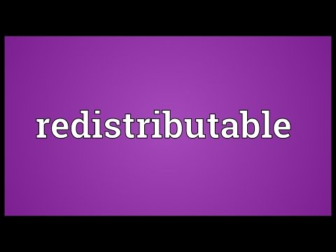 Header of Redistributable