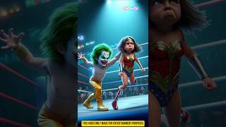 Part - 1 Little Wonder Girl Vs Bad Joker Wwe Fight Revenge