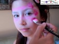 Rose Mask Face Paint Design Video Tutorial