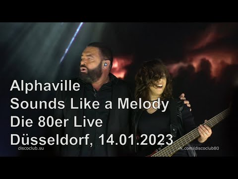 Alphaville - Sounds Like a Melody / Die 80er Live, Düsseldorf, 14.01.2023