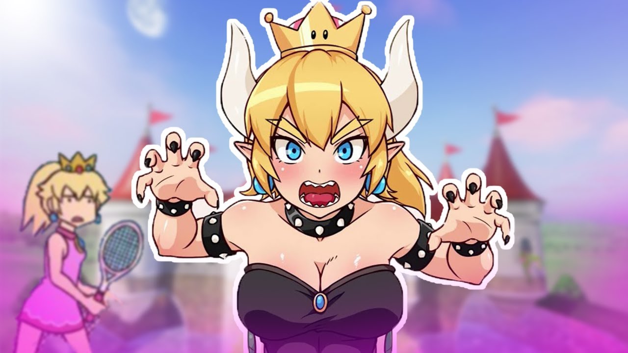 Bowsette tries every hole