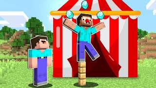 Про Клоун Рассмешил Нуба В Цирке Майнкрафт ! Нубик И Троллинг Ловушка Minecraft