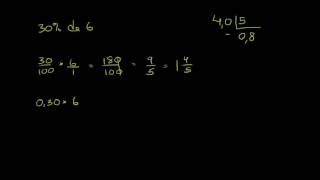 Percentagem de um número inteiro - Khan Academy em português (5º ano)