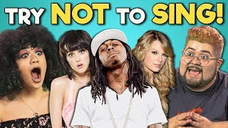 COLLEGE KIDS REACT TO TRY NOT TO SING ALONG CHALLENGE (10th Anniversaries) COLLEGE KIDS REACT TO TRY NOT TO SING ALONG CHALLENGE (10th Anniversaries)