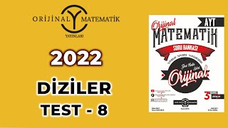 Di̇zi̇ler Test 8 - 2022 Ayt Matemati̇k Soru Bankasi
