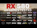 RX 580 Test in 40 Games in 2023