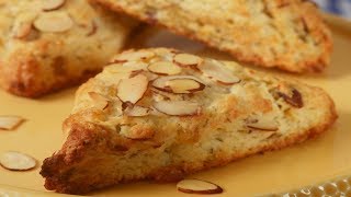 Lemon Ginger Scones Recipe Demonstration - Joyofbaking.com Lemon Ginger Scones Recipe Demonstration - Joyofbaking.com