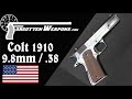 Colt's Prototype Scaled-Down Model 1910 in .38/9.8mm