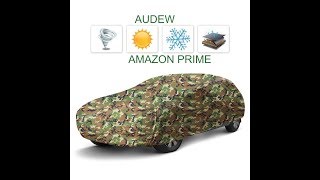 (Episode 2027) Amazon Prime Unboxing: Audew Camouflage Car Cover @amazon