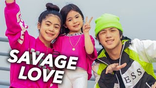 SAVAGE LOVE - Jason Derulo Siblings Dance (Family Assemble) | Ranz and Niana ft 