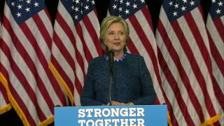 Hillary Clinton Holds Press Conference About Latest Fbi Email Probe