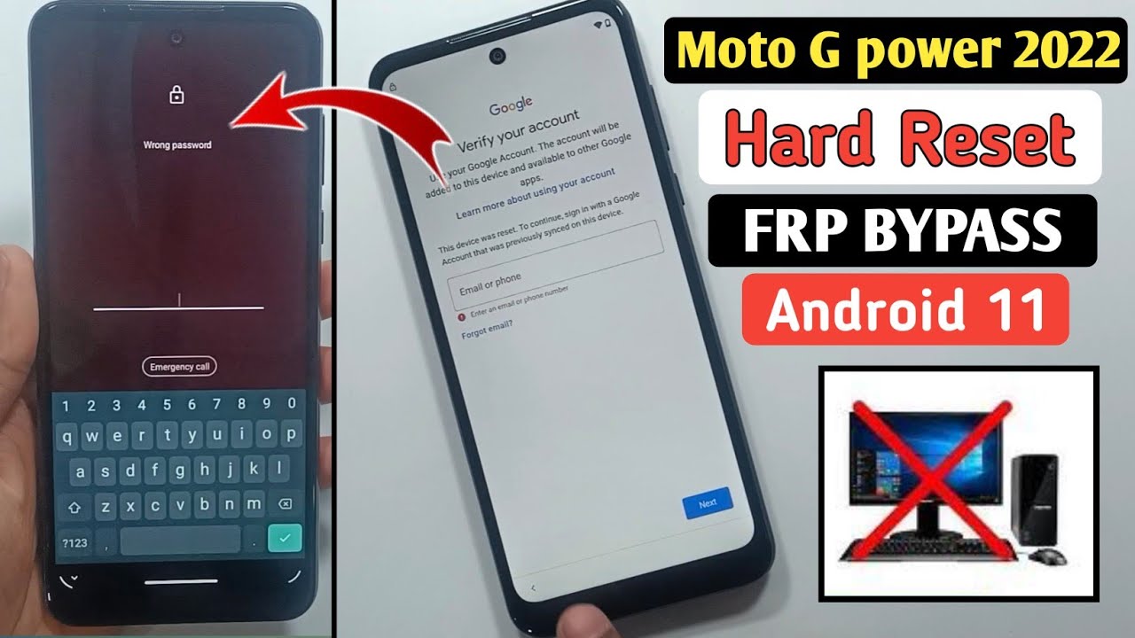 Moto G power 2022 Hard Reset || FRP Bypass Android 11,12 Moto G power 2022 Hard Reset || FRP Bypass Android 11,12