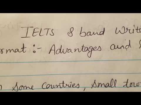 Format/ structure : Advantages and Disadvantages | IELTS writing task 2 Essay | KEY Points| for all