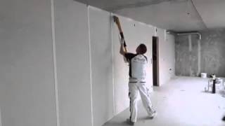 Hvordan Sparkle Gipsplate - Vegg. Mihael Zlatev