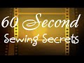 DIY From Pant Leg To Tube Top - 60 Second Sewing Secrets #3