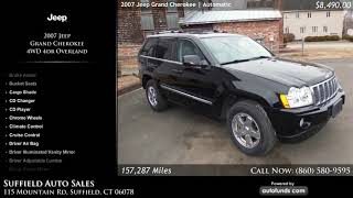 Used 2007 Jeep Grand Cherokee | Suffield Auto Sales, Suffield, CT