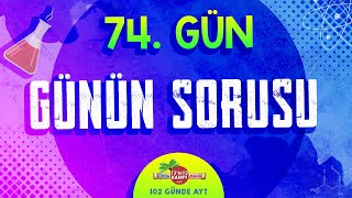 74.Gün Kimyasal Tepkimelerde Hız Bomba Soru Kimya Adası