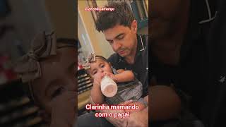 Clarinha Mamando Com O Papai