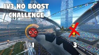 1V3 No Boost Challenge Rocket League Private Match