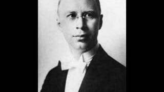 Prokofiev plays his own Piano Concerto No. 3 (1st movement - 1932)