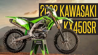 2022 Kawasaki KX450SR (SR? 10 New Parts! ) // Motorcycle News In 60s #Shorts