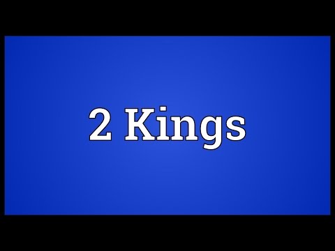 Header of 2 Kings