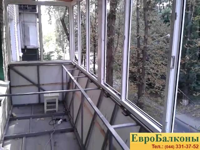 Монтаж пластиковых французских балконов под ключ видео..