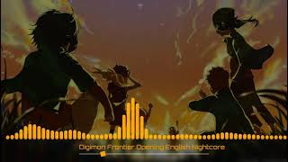 Digimon Frontier Opening English Nightcore