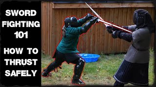 The Power Of A Covered Thrust  (Longsword Technique)
