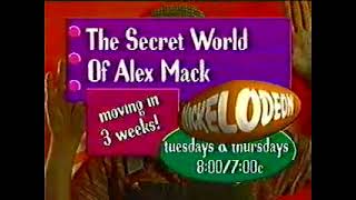 The Secret World Of Alex Mack Promo- More Nick 1996
