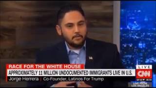 CNN panel gets destroyed by Hispanic American