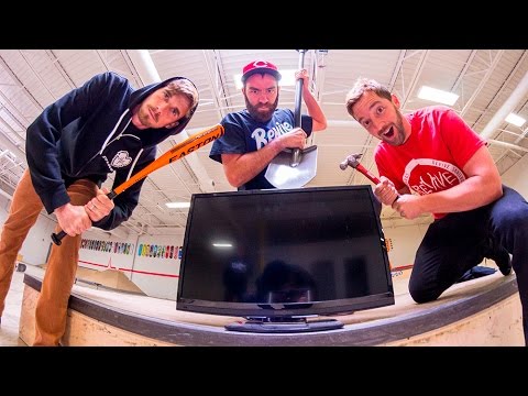 Can We Bbreak This? / FlatScreen TV!