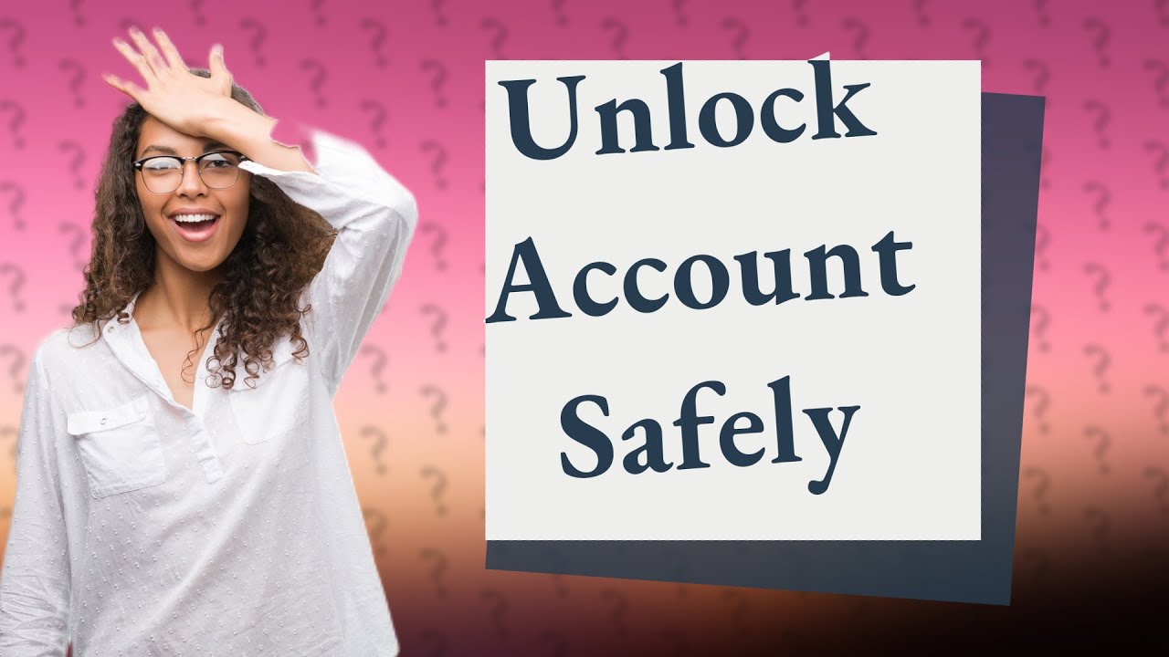 How do I remove account verification? How do I remove account verification?