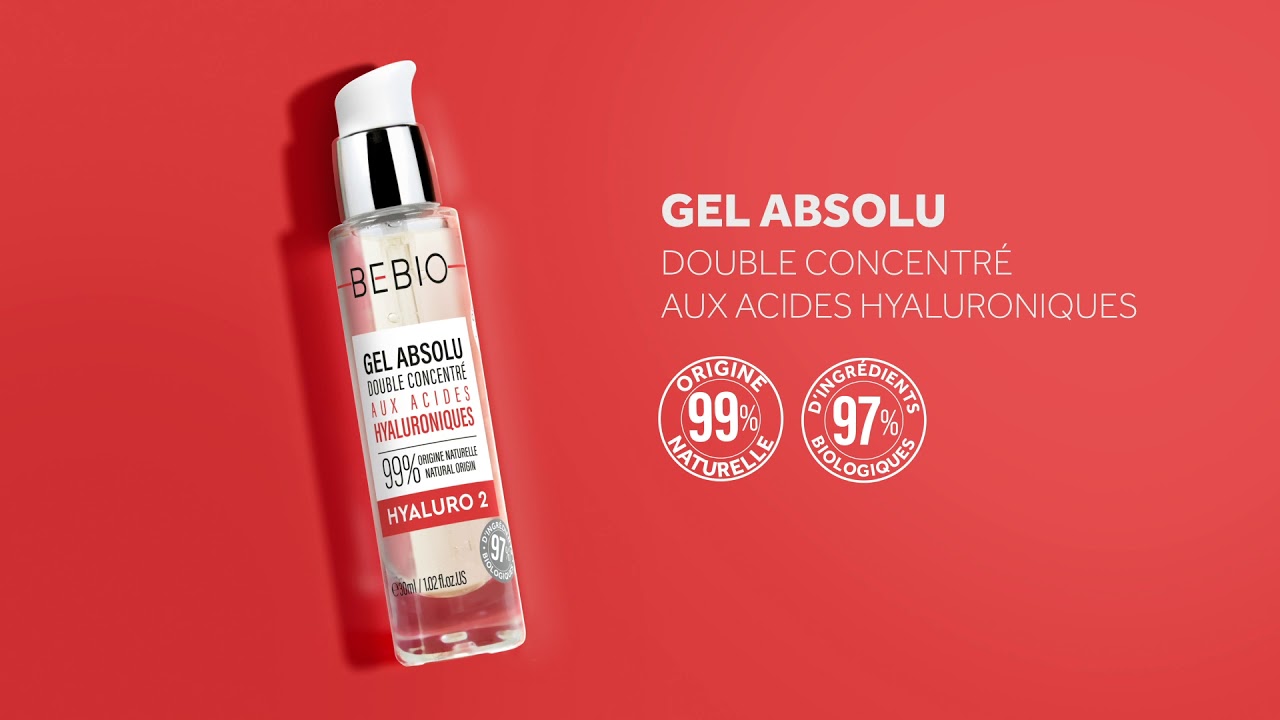 BEBIO - GEL ABSOLU DOUBLE CONCENTRÉ AUX ACIDES HYALURONIQUES