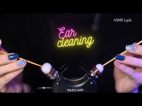 ASMR Tascam Deep Ear Cleaning (No talking)| Làm sạch tai cực đã giúp bạn thư giãn & dễ ngủ