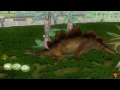 Dinosaur Battles - Allosaurus Vs Stegosaurus | Jurassic Park : Operation Genesis