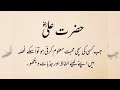 Amazing Quotes about Hazrat Ali r.a in Urdu | Hazrat Ali Quotes | Islamic quotes in Urdu