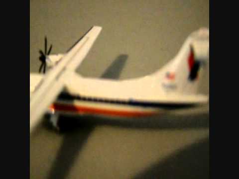 American Eagle ATR-72 Gemini Jets Unboxing (HD)