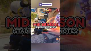 New Stadium Patch Notes - Mid Season S18