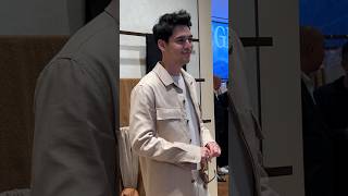 Maxime Bouttier At Zegna Plaza Indonesia Reopening Celebration