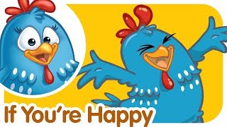 If Youre Happy Lottie Dottie Chicken Uk Nursery Rhymes For Kids