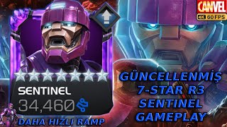 7-Star R3 Sentinel Gameplay Artirilmiş İz Ve İşlev - Mcoc
