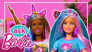Спроси Барби Про Ее Подготовку К Модельному Показу Вместе С Куклами Color Reveal!