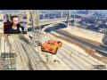 JUMPING OVER HOSPITAL (GTA 5 Funny Moments)