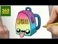 COMMENT DESSINER CARTABLE KAWAII ÉTAPE PAR ÉTAPE – Dessins kawaii facile