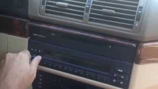 DIY BMW e39 How To Remove MID Radio stereo 5 series 525i 528i 530i 540i