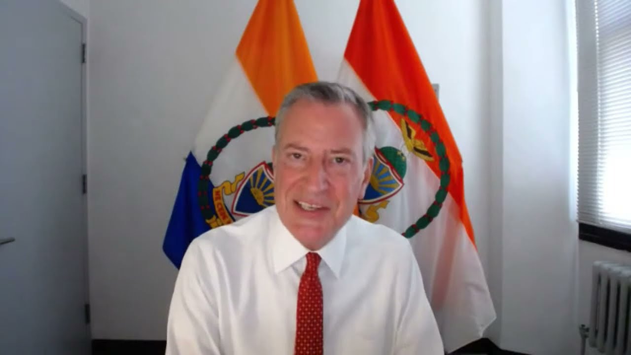 Mayor Bill De Blasio Makes An Announcement On Ebro In The Morning!
