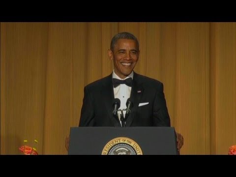 Raw video: Obama at White House Correspondents' dinner