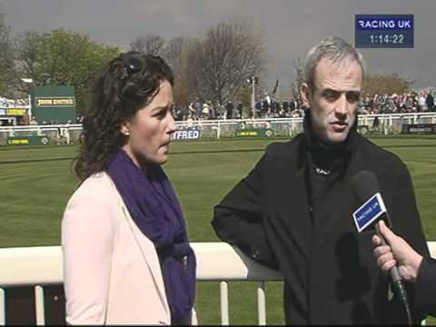 Nick Luck interviews Ruby and Katie Walsh on day two of Grand National 2012